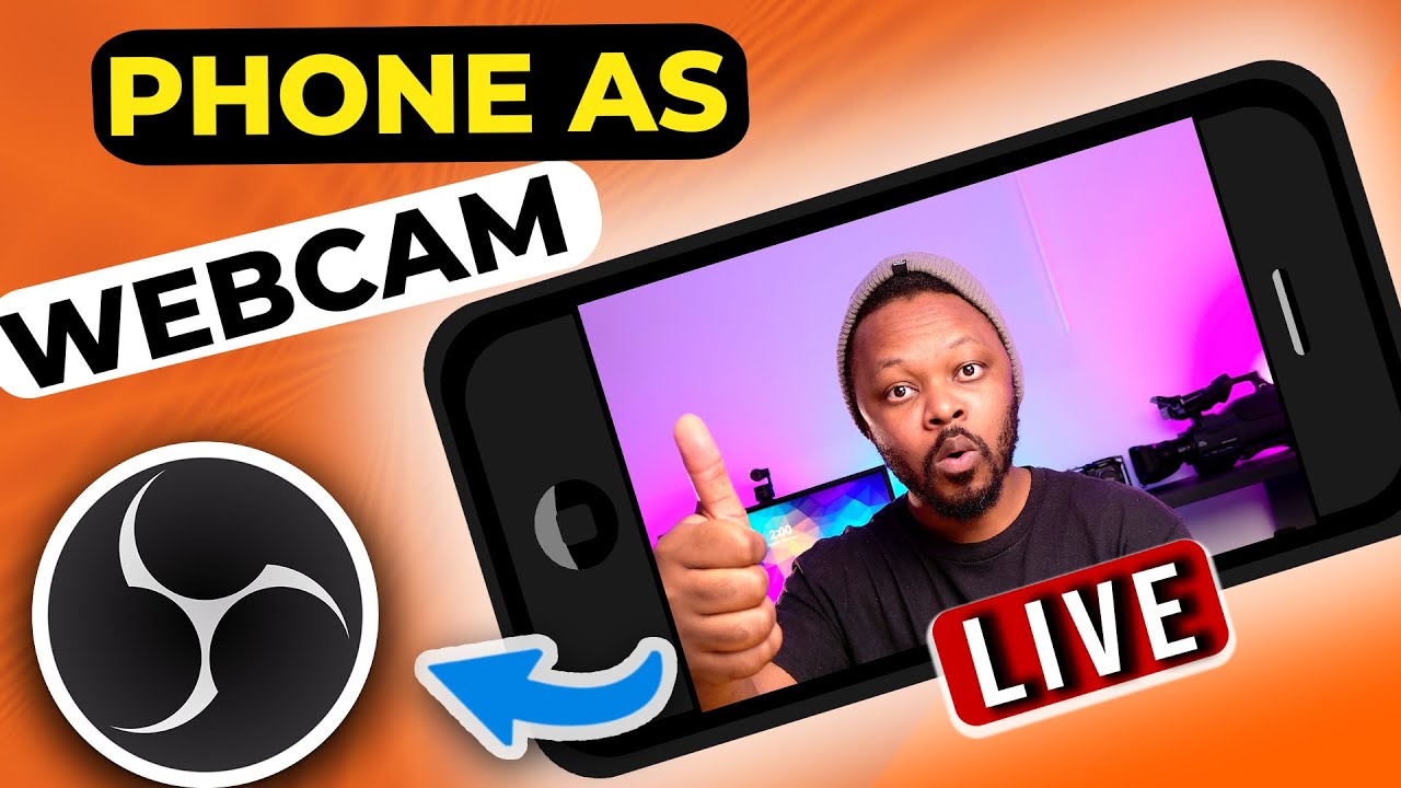 Используйте ТЕЛЕФОН как ВЕБ-КАМЕРУ в OBS БЕСПЛАТНО с VDO Ninja | Wireless