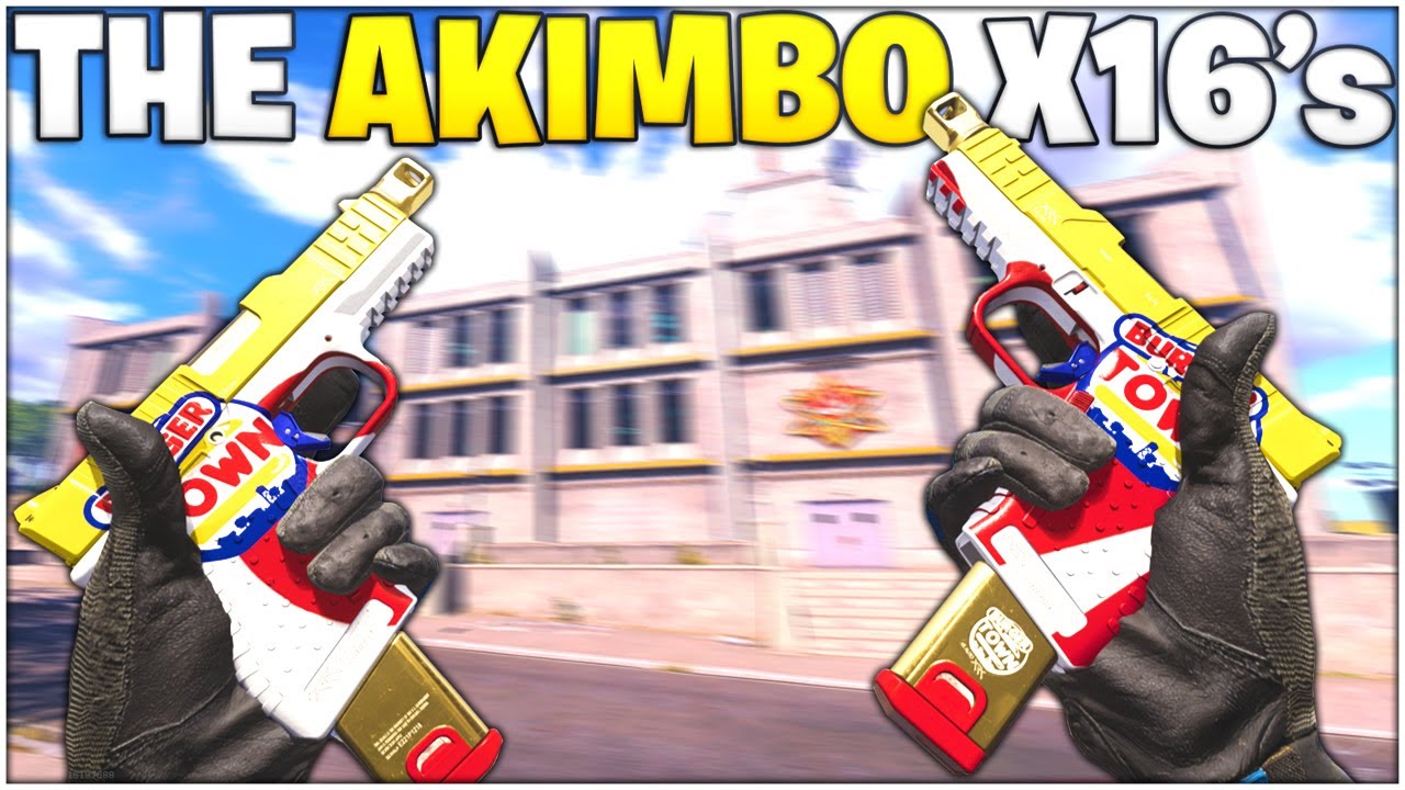 The AKIMBO X16's On Rebirth Island - This Pistol SHREDS! *Best X16 Setup*  (Alcatraz - Warzone)