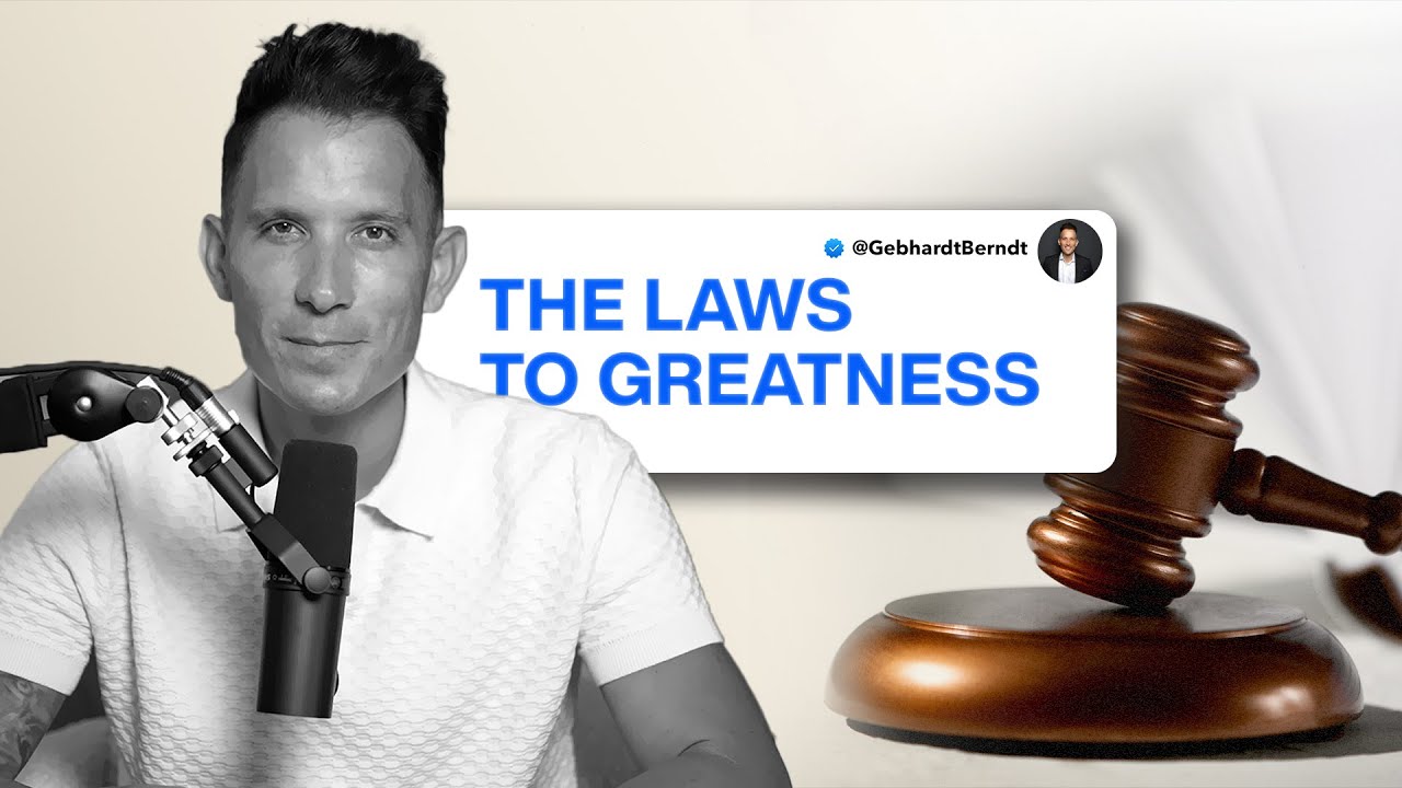 The Laws to Greatness | Prophet Gebhardt Berndt