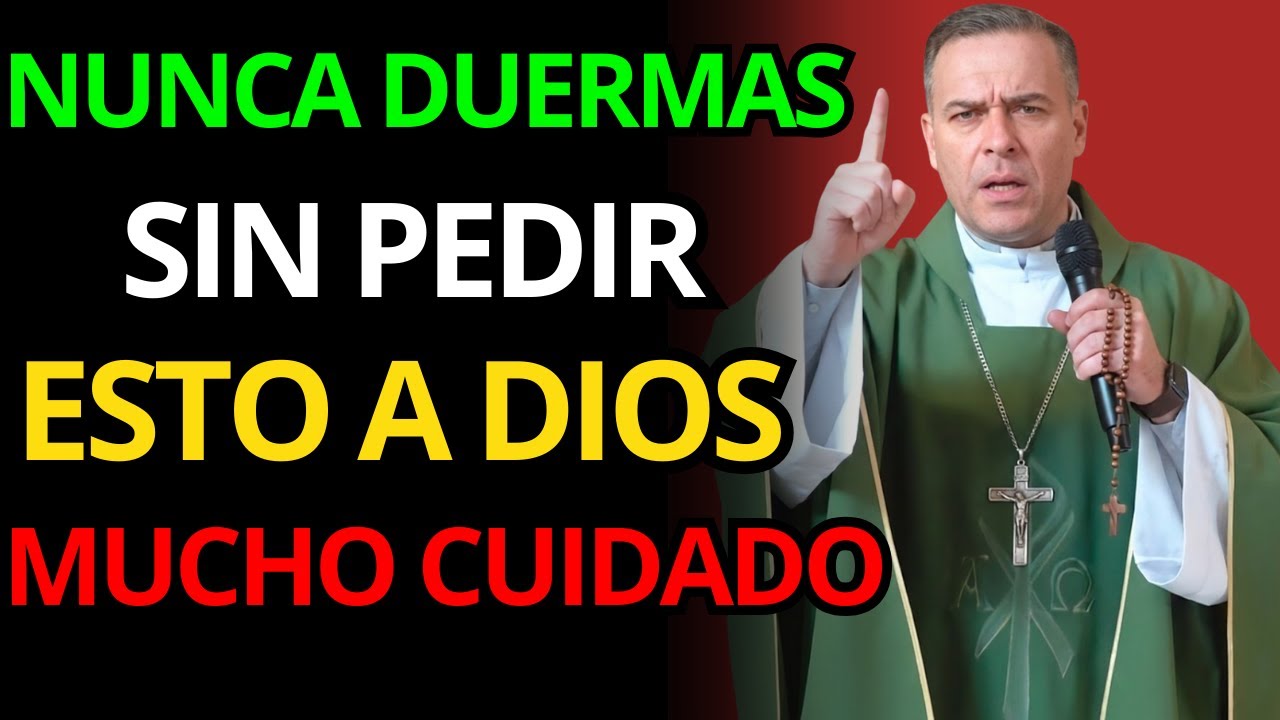 NUNCA DUERMAS SIN HACER ESTO O EL ENEMIGO ENTRARÁ | Pbro. Javier Martín
