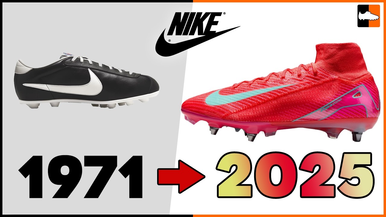 Evolution of Nike Boots ⚽ What Ronaldo & Mbappé Wore Then vs Now!