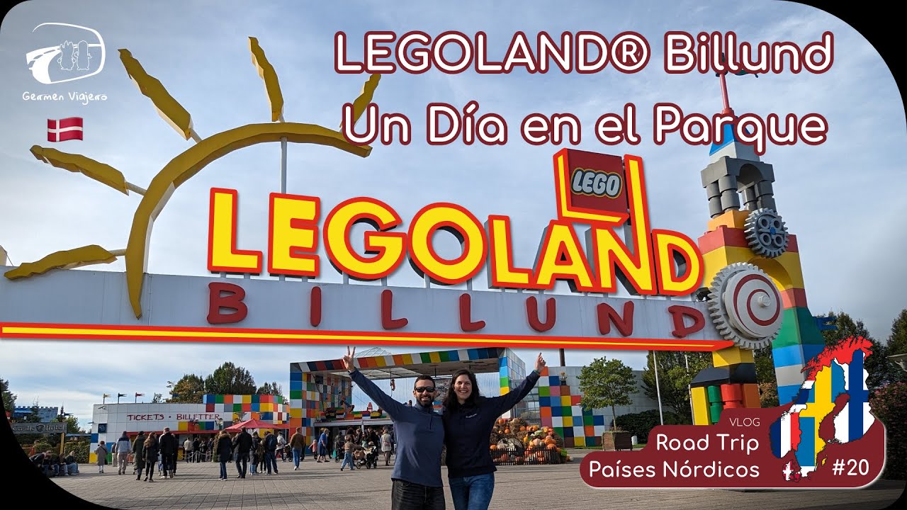 🎢 Un día en LEGOLAND® Billund 🇩🇰 | TODAS las ATRACCIONES del parque | Road Trip Países Nórdicos 🌍20