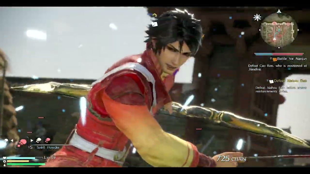 Dynasty Warriors 9 Zhu Ran GamePlay Movement