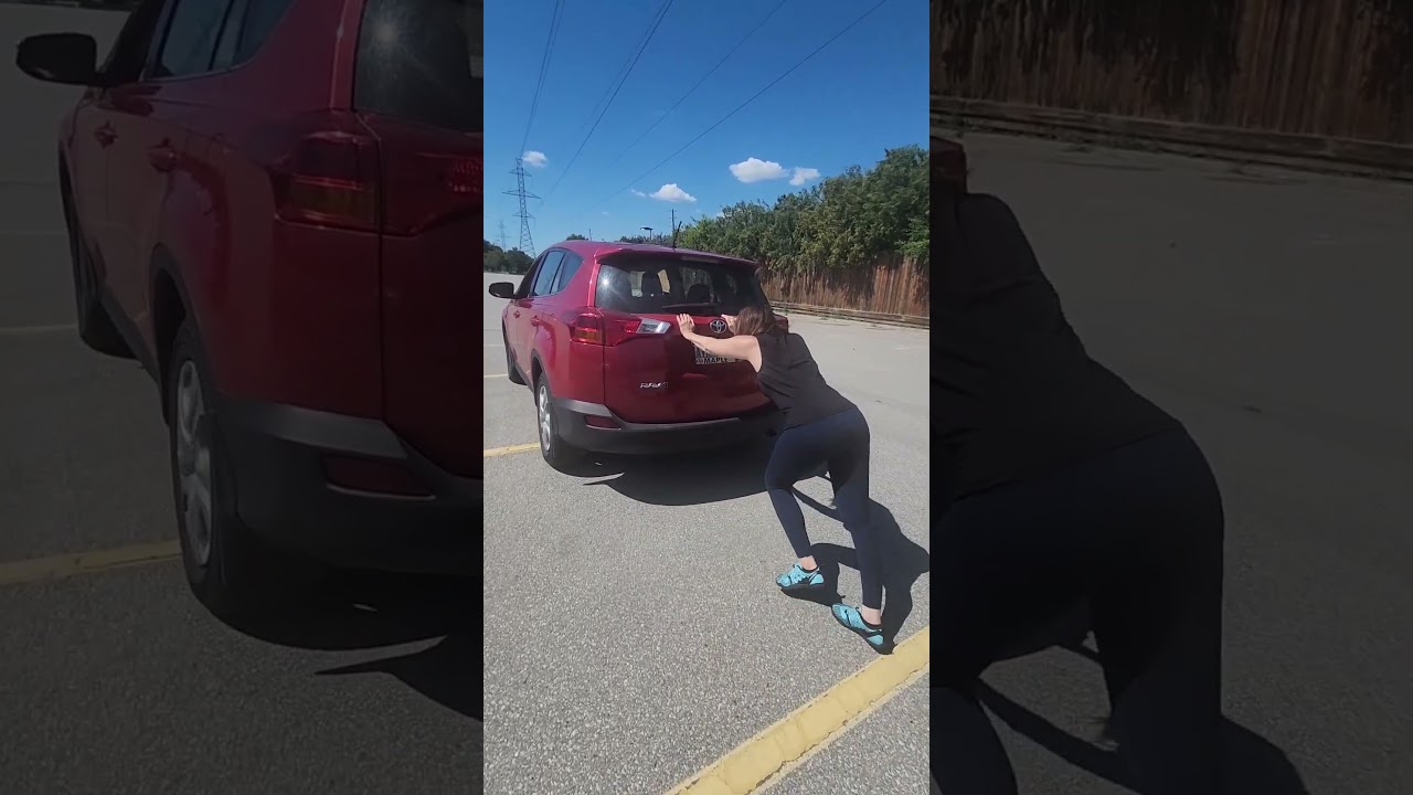 September 1st long weekend car push #motivation