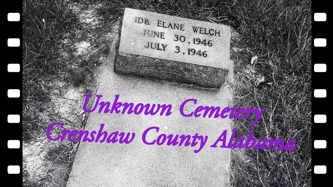 Exploring Old Cemeteries: Unknown Cemetery-Crenshaw County Alabama #exploringoldcemeteries #graves