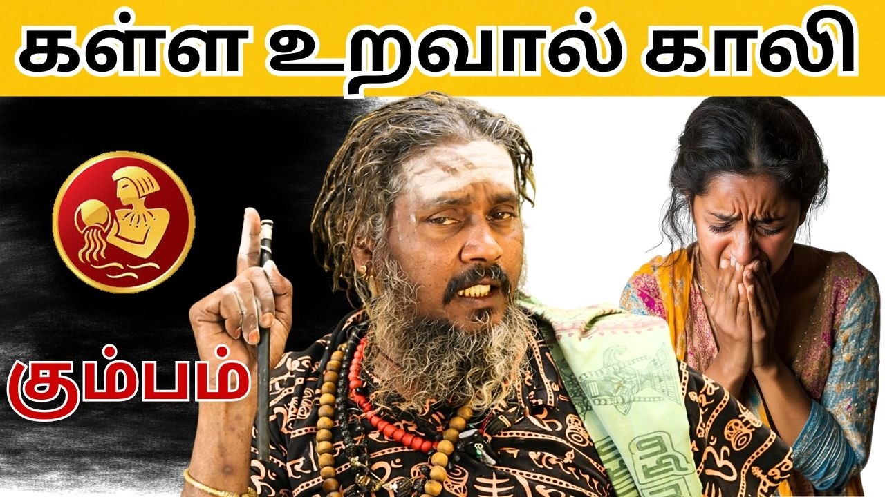 கள்ள உறவால் காலி | #கும்பம் #kumbam #Aquarius  #astrology #rasi #horoscope #rasipalan #jothidam