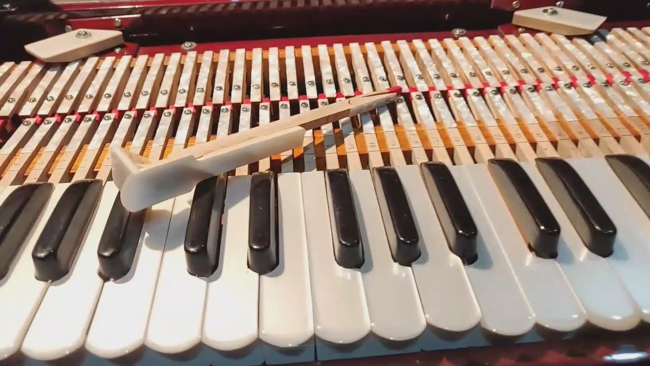 HARMONIUM REPAIR, BASS, MALE, FEMALE, 9 SCALE-CHANGER, COUPLER, PALITANA REEDS, 7 FOLD BELLOWS