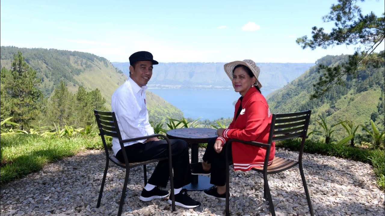 Presiden Jokowi Tinjau Lokasi The Kaldera Toba Nomadic Escape, Toba Samosir, 30 Juli 2019