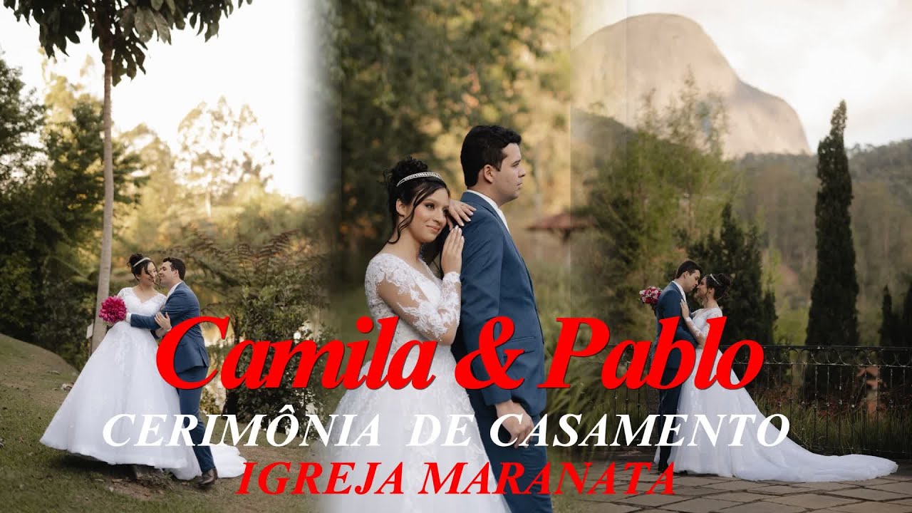 Cerimônia de casamento CAMILA E PABLO - Igreja maranata - Lagoa de carapebus