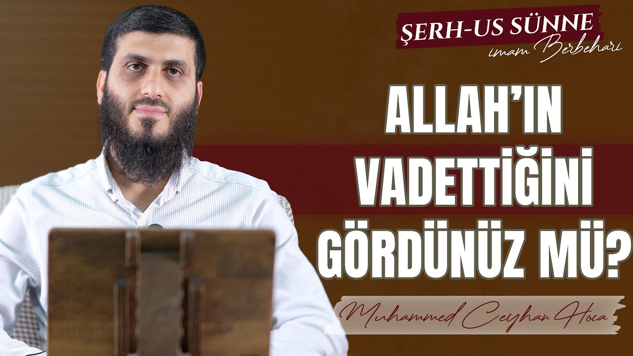 Ölüler Bizi İşitir Mi? | Şerhu’s-Sünne 23. Ders | Muhammed Ceyhan Hoca