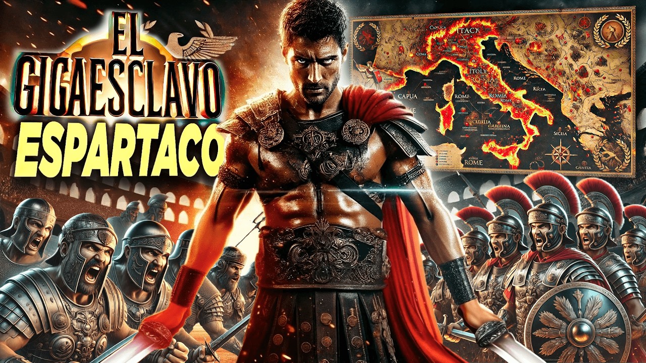 ESPARTACO • El ASCENSO Y CAÍDA del ESCLAVO que hizo TEMBLAR a ROMA