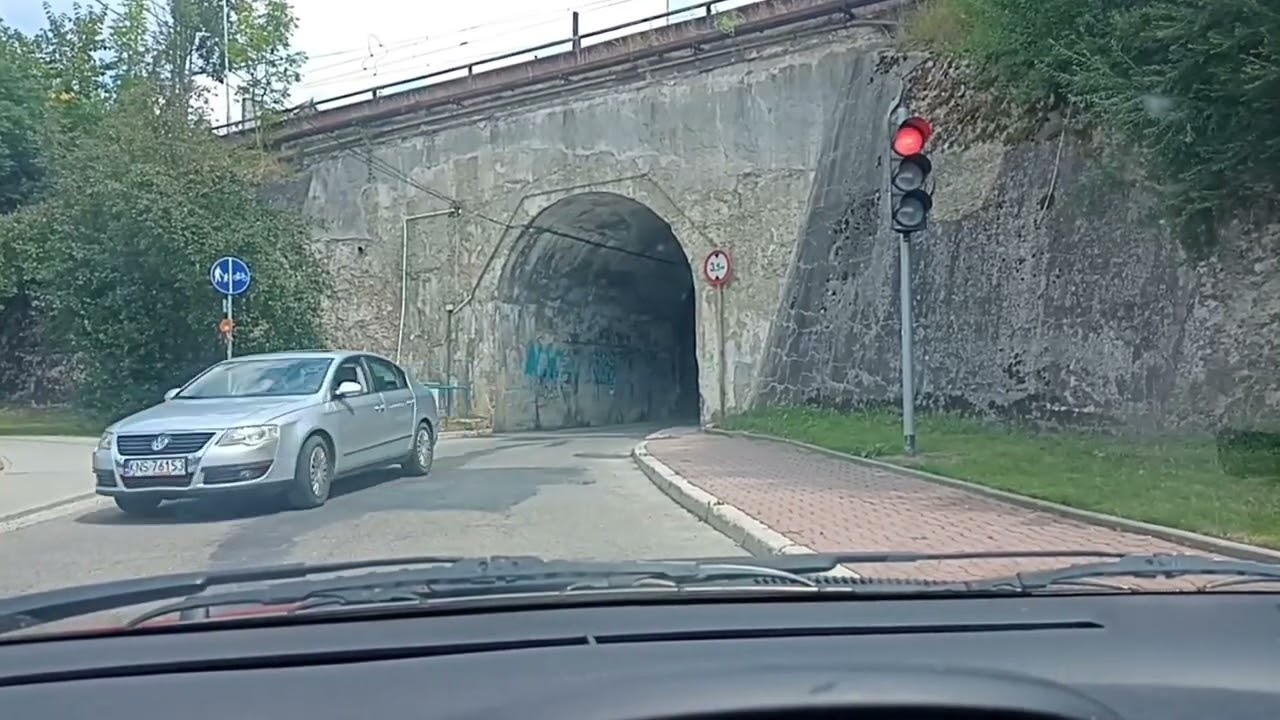 Krynica Zdrój; Przejazd wokół Dworca