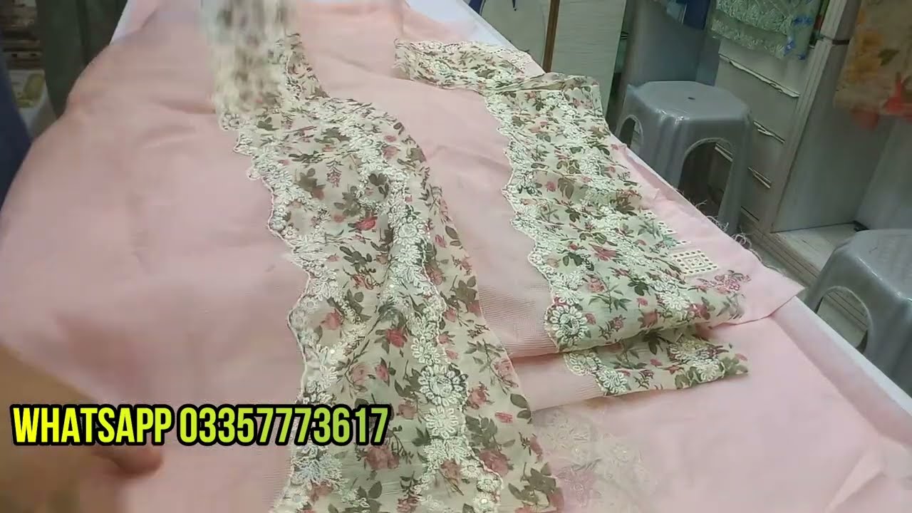 Elaf Eid Luxury Chikankari Collection 2025 Available at Sharif Collection