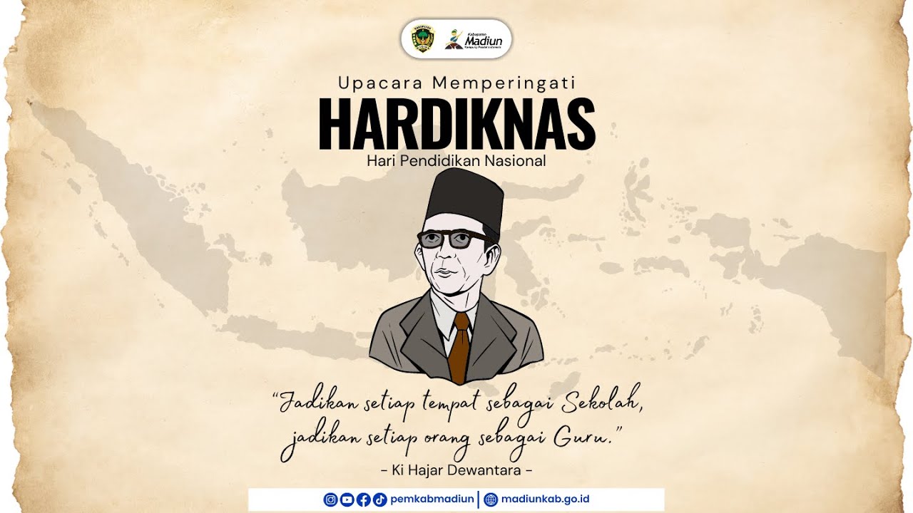 🟥 LIVE | Upacara Hari Pendidikan Nasional Pemerintah Kabupaten Madiun Tahun 2024