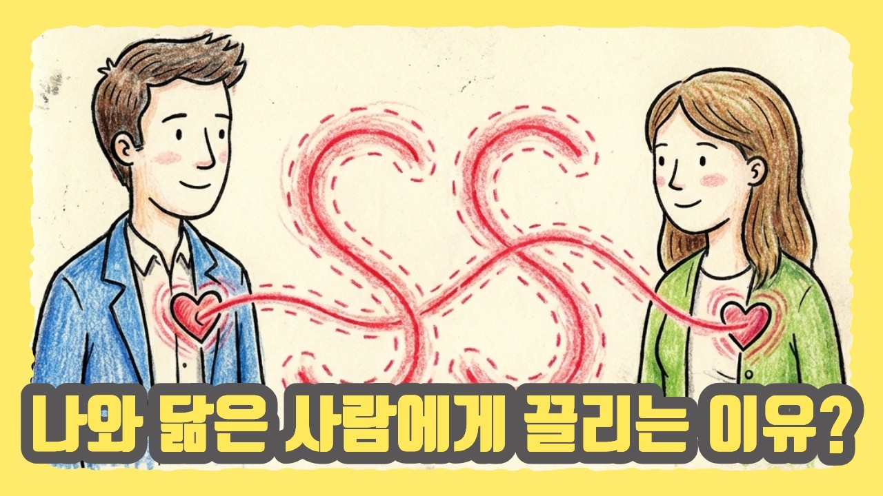 나와 닮은 사람에게 끌리는 이유? 무의식이 결정한 운명의 실체 (심리학 실험)