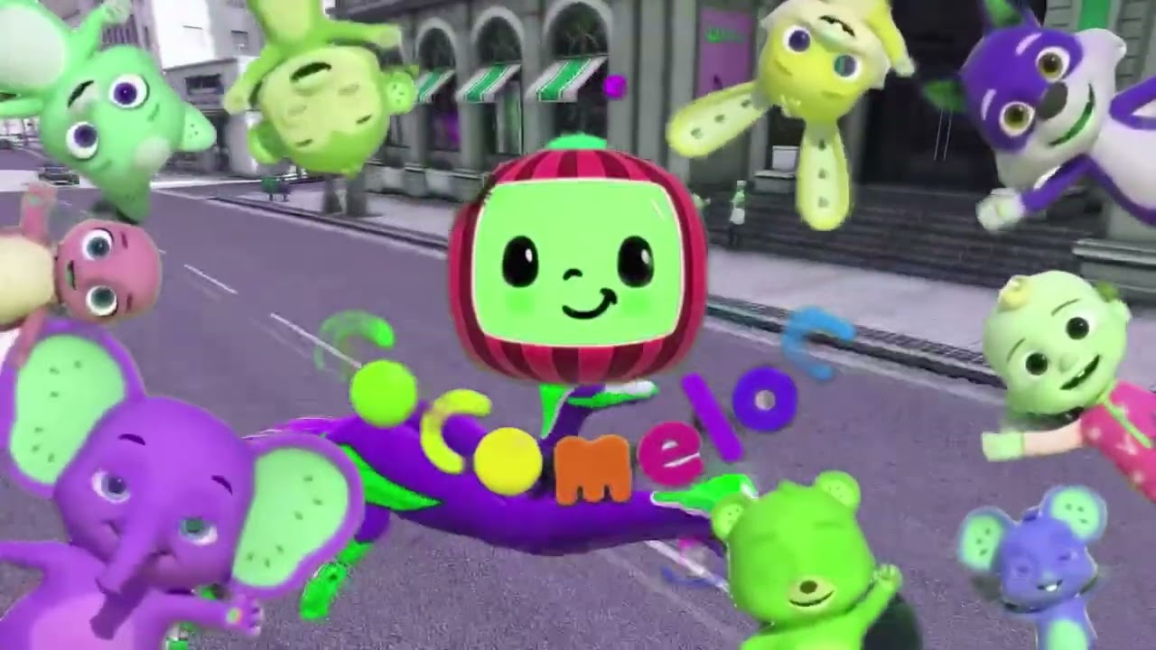 Cocomelon In GTA Parkour Fails SPIDERMAN IntroLogo Effects Sponsored By Klasky Csupo 2001 Effects