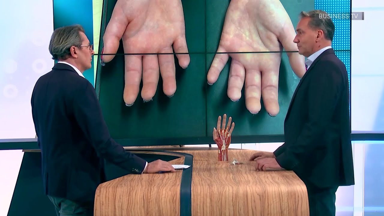 Nervenkompressionssyndrom an der Hand