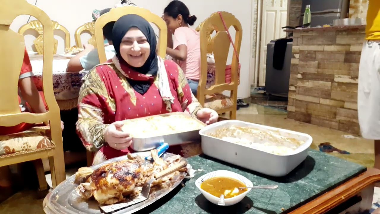 عملت عزومه كبيييره لاحفادى وهبه واختى واولادها || عملتها كتير بس اعمل فيهم ايه