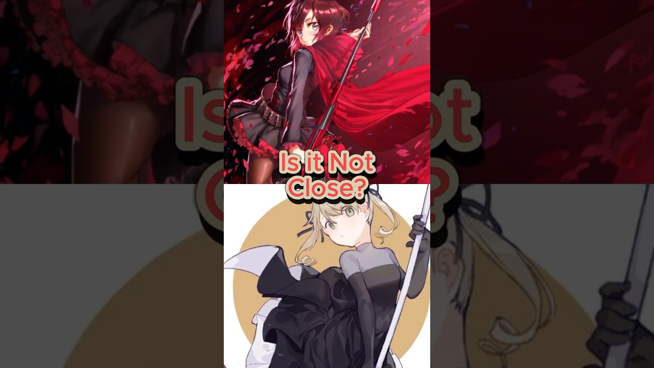 Is Ruby Rose vs Maka Not Close #souleater #rwby #vs #anime #deathbattle #subscribe #shorts