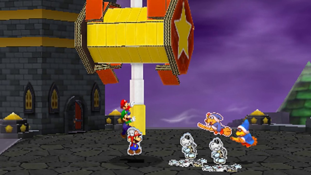 Mario & Luigi: Paper Jam Boss 16 - Kamek & Paper Kamek