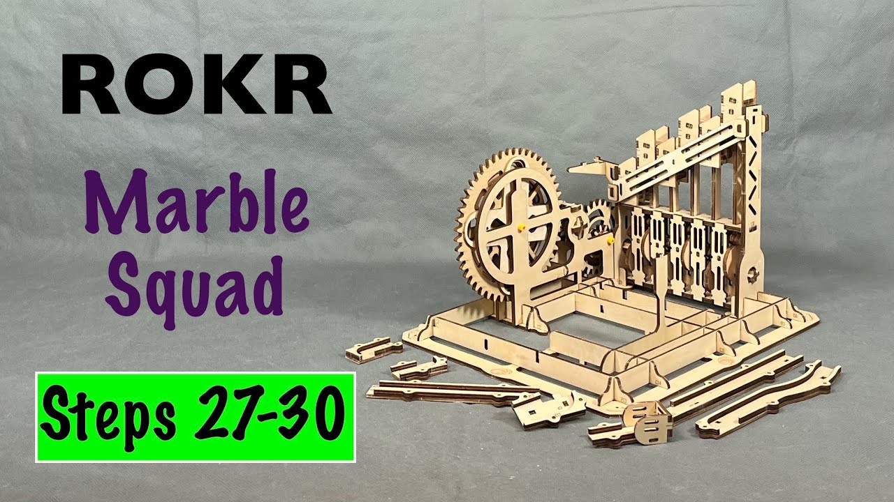 ROKR Marble Squad Steps 27-30