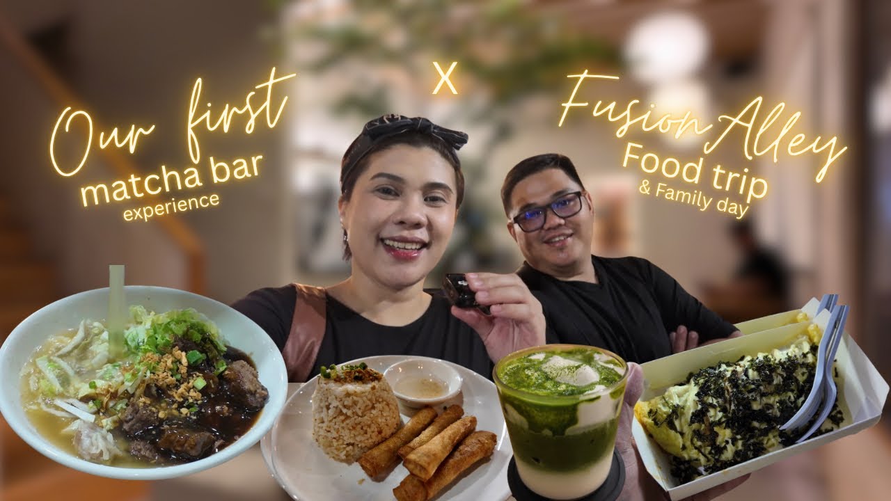 FIRST TIME MAKATIKIM NG PREMIUM MATCHA + SIMPLE FAMILY TIME