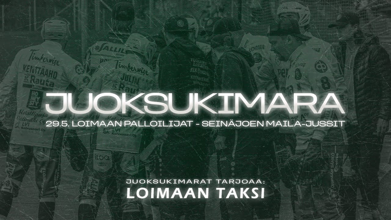 Loimaan Taksin Juoksukimara | 28.5. vs. Sein&auml;joen Maila-Jussit