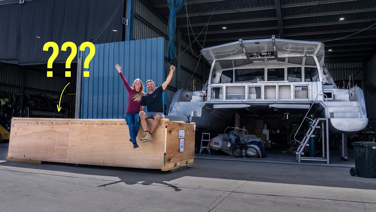 WHAT'S IN THE BOX??? Aluminum Catamaran Build Pt. 65