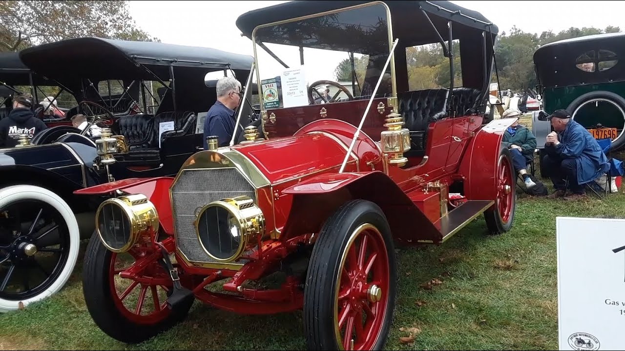 Mighty Brass 3 Pierce Arrows и Thomas 1912 на осенних соревнованиях AACA 2019 в Херши