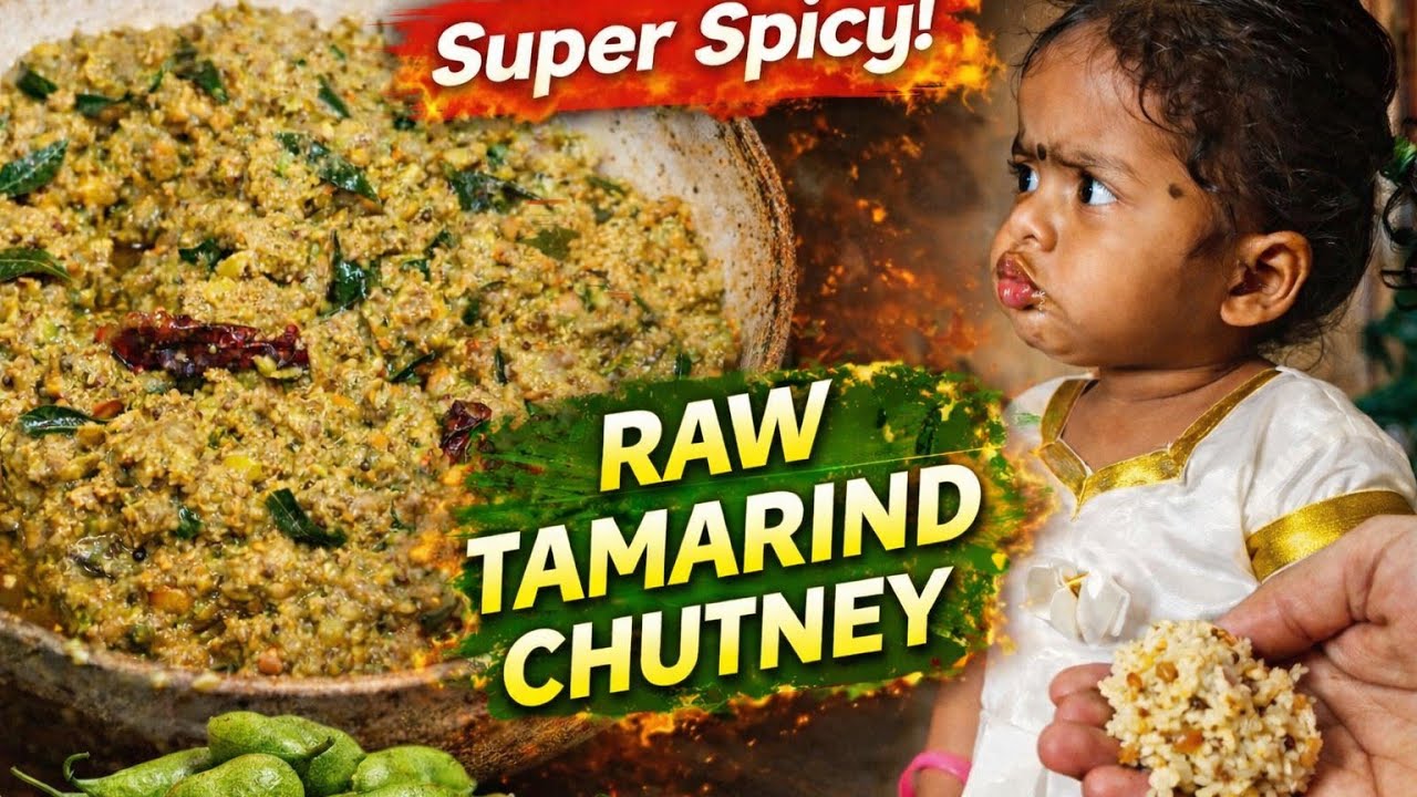 Pullaga Spicy ga Kammaga Chintakay Pachadi | Traditional Andhra Style Tamarind Chutney | Homemade 