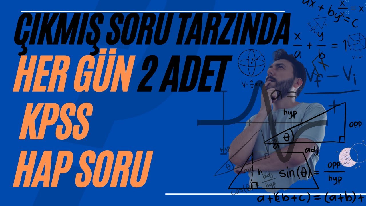 KPSS 2025 HER YIL GELEN SORU TİPLERİ (ONDALIKLI SAYILAR & KÖKLÜ SAYILAR)