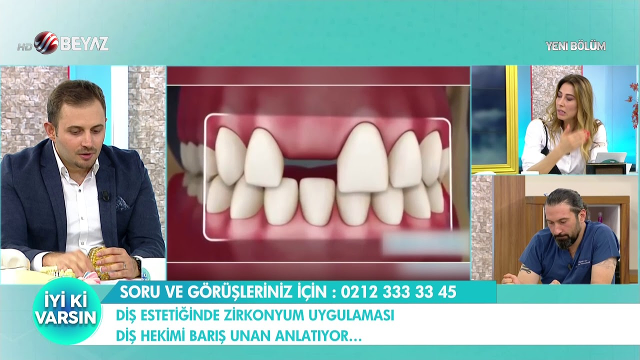 Diş estetiğinde zirkonyum uygulaması