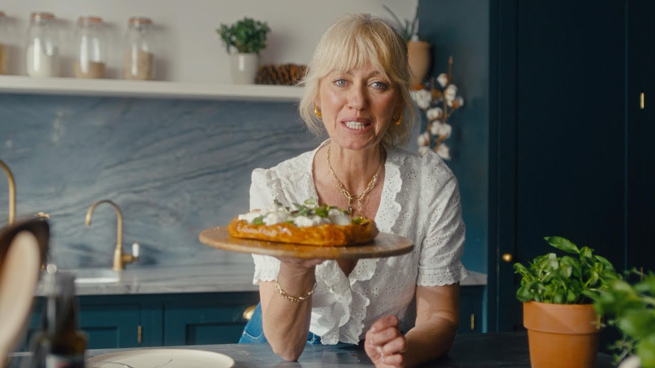 Recipe: Balsamic roasted tomato and burrata tart from Clodagh McKenna