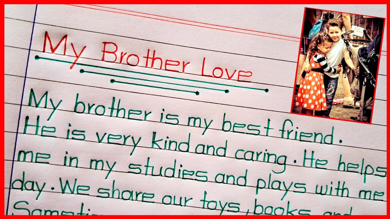 10/20 Lines on My Brother Love🔥My Brother Love Essay/Paragraph🔥My Brother Love is Best