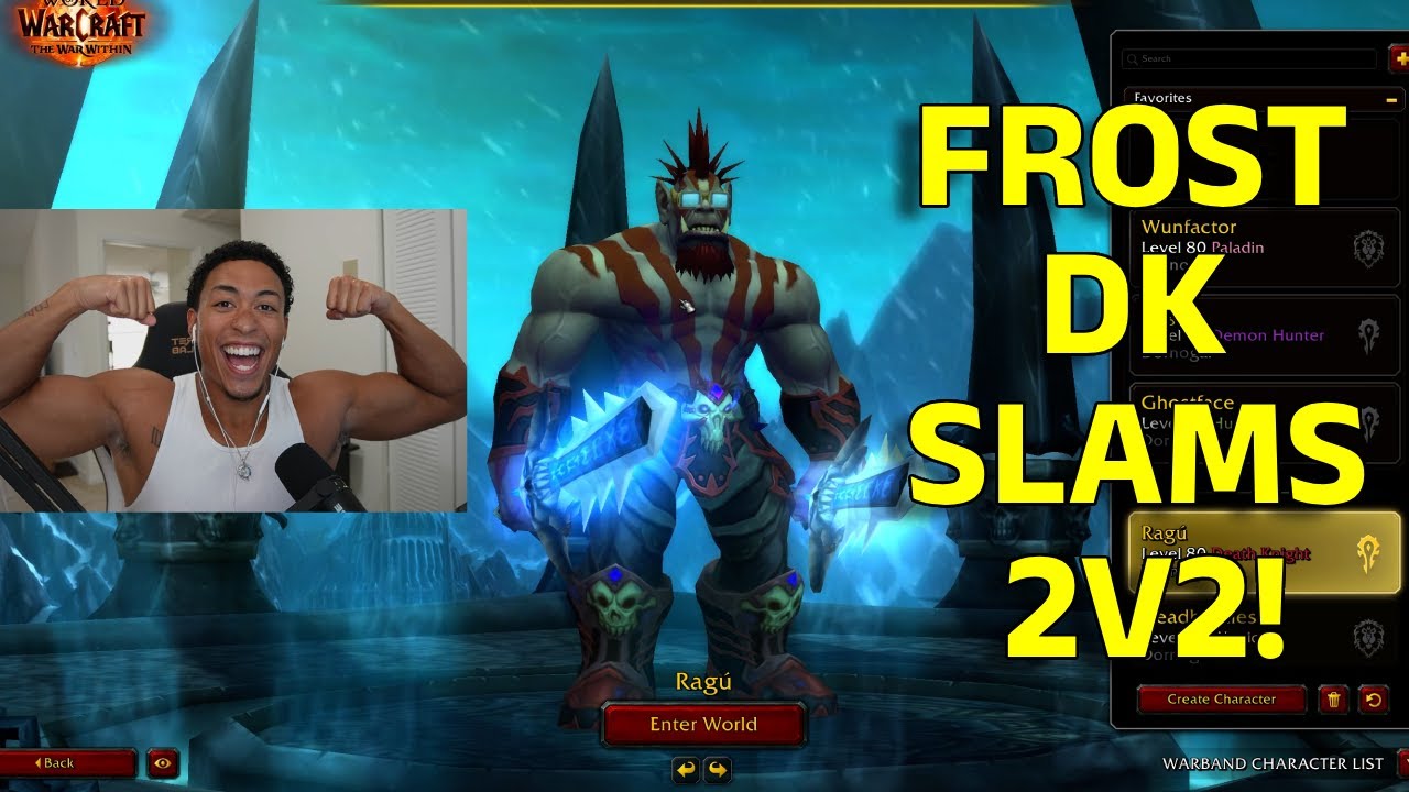 WoW 11.2 Frost Death Knight PvP &ndash; INSANE 2v2 Arena with Restoration Shaman (Retail WoW PvP)