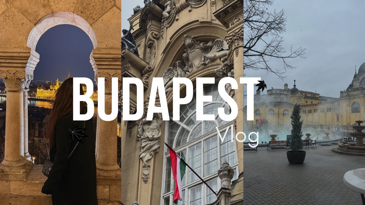 Budapest girls trip | January | Silent Vlog.