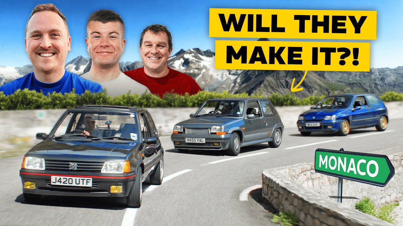 We Attempted 1000 Miles In Our Old French Hot Hatches!