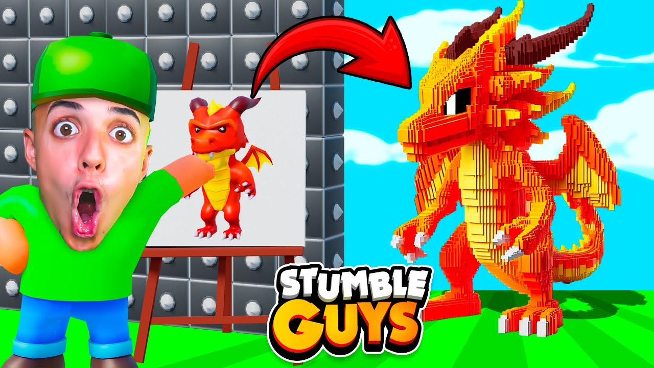 Hice TRAMPAS en BATALLA de CONSTRUCCIÓN! 😂 STUMBLE GUYS