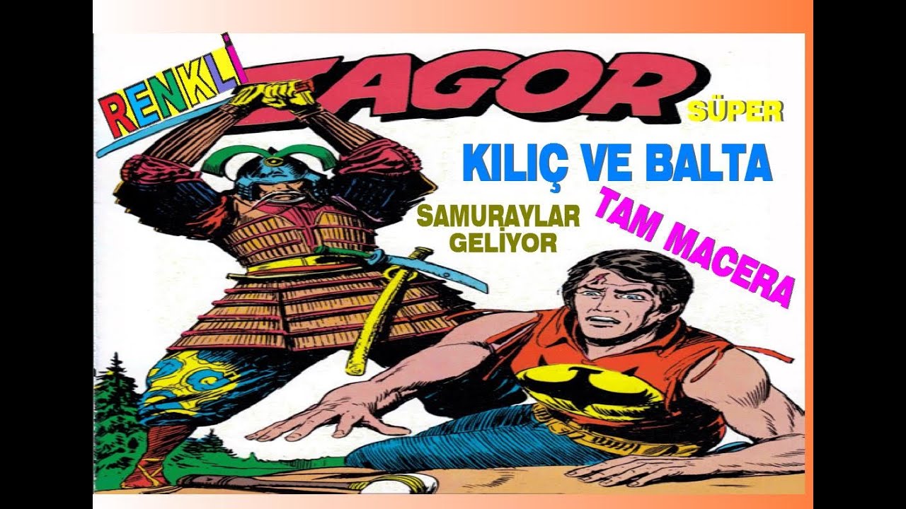 ZAGOR ( KILIÇ VE BALTA ) RENKLİ TAM MACERA UZUN