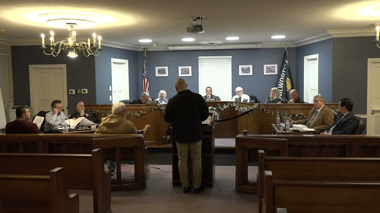 2025 Kenilworth Planning Board Meeting December 17, 2025 B