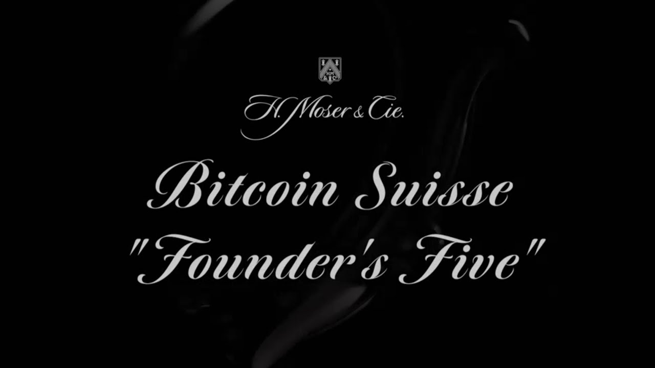 Founder's Five - Moser & cie Custom Bitcoin Suisse Endeavour