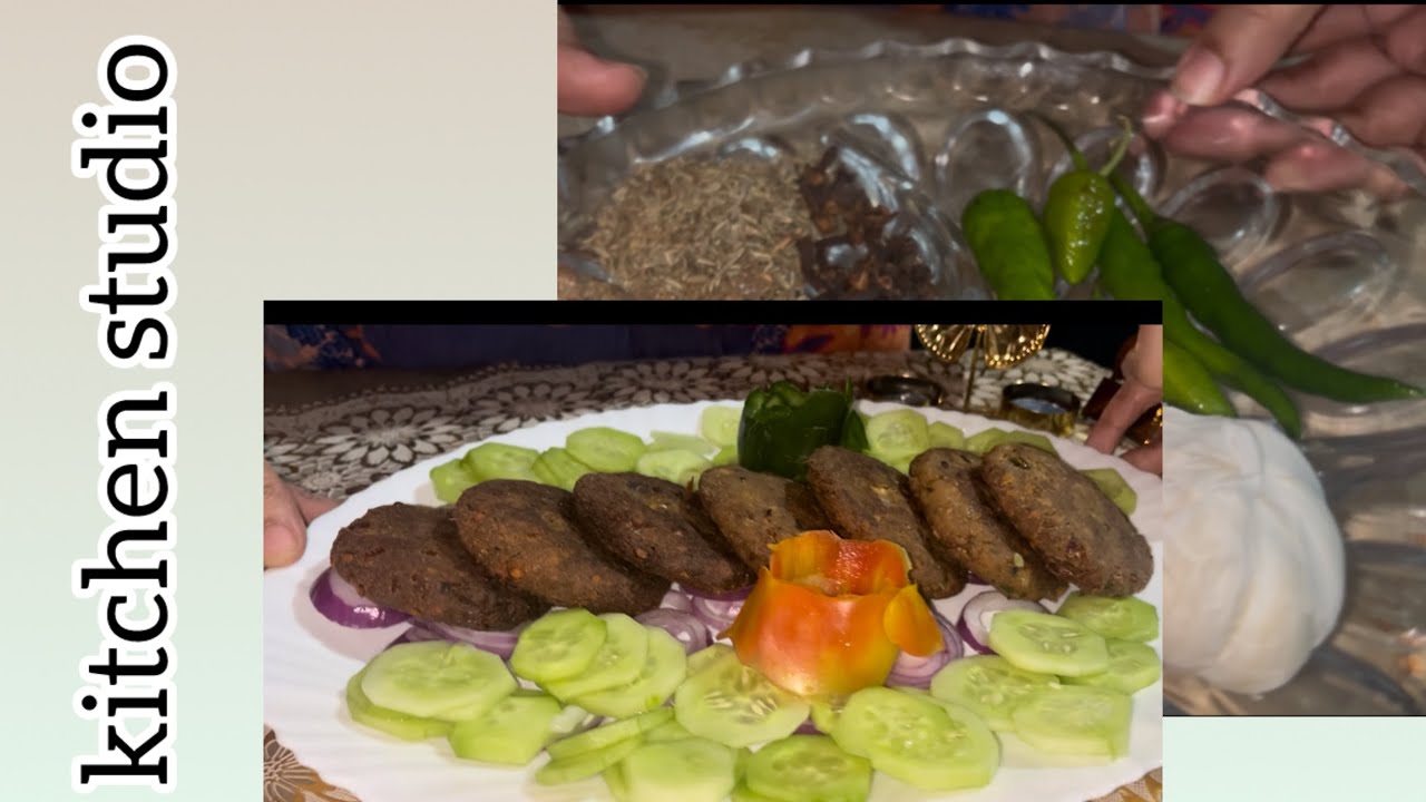 Tasty shami kabab recipe by kitchen studio 