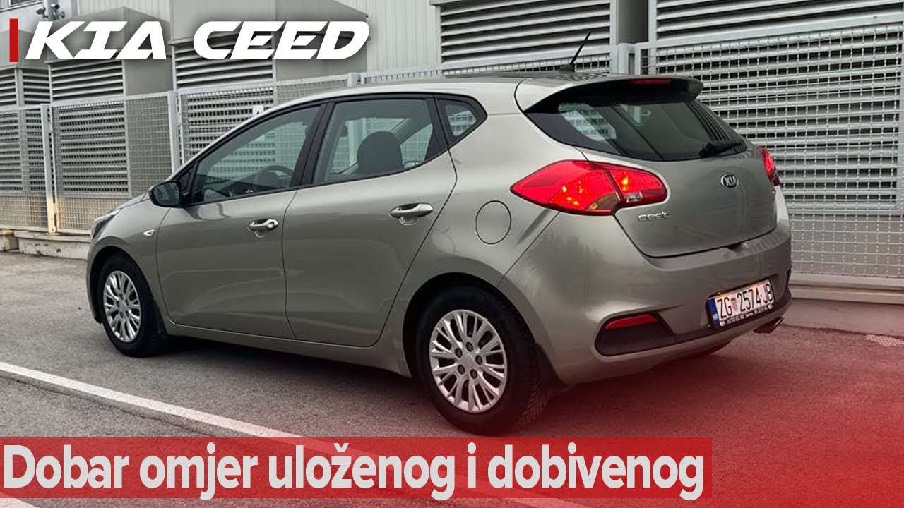 KIA CEED 2015. JE DOBAR AUTOMOBIL OD TOCKE A DO TOCKE B!