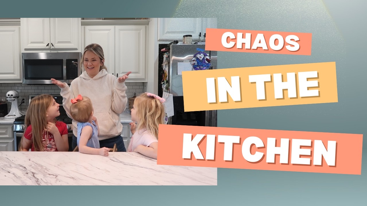 Trying to Bake with 3 Kids – Expect Chaos 😂 | Me & My 3