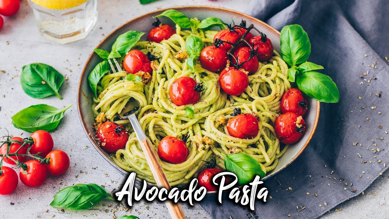 Avocado Pasta ♡ Cremige Guacamole Nudeln ♡ Vegan, einfach, lecker!