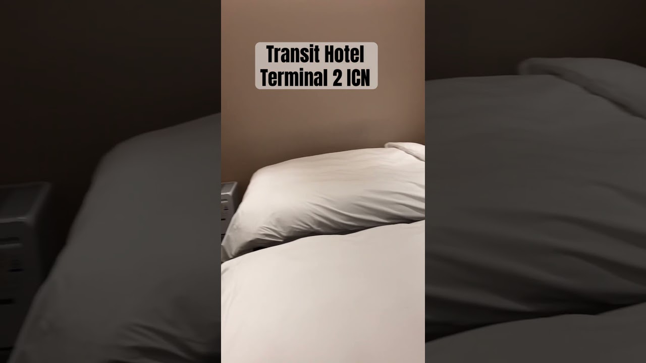 Transit Hotel at ICN Airport Terminal 2 #seoul #icnairport