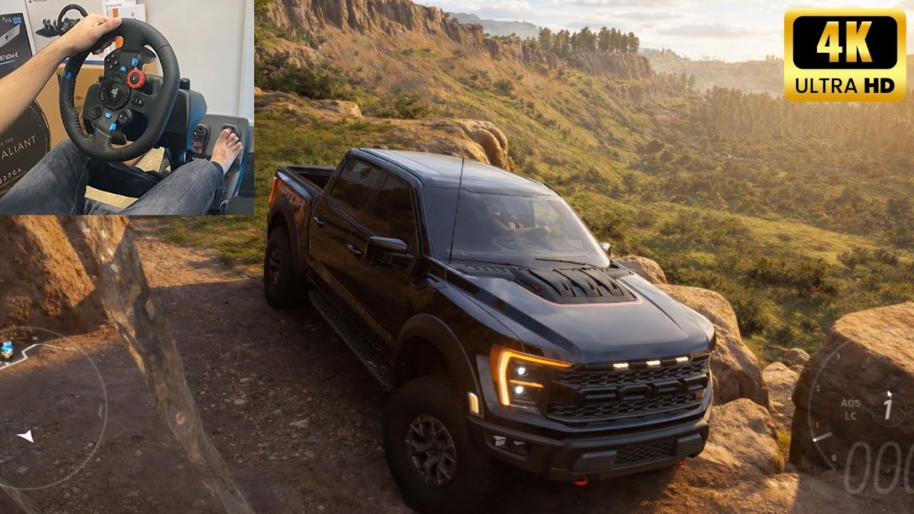 Ford F-150 Raptor Super Duty | OFFROAD | Forza Horizon 5 | Logitech g29 gameplay