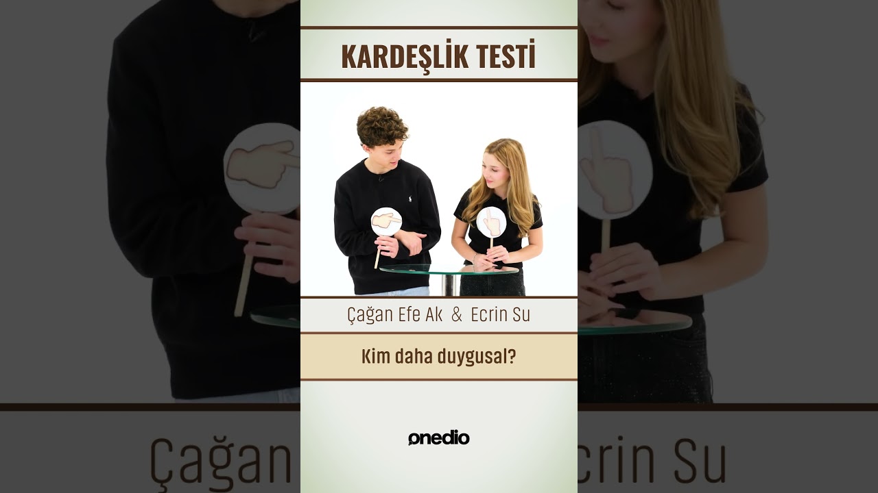 Kim Daha &Ccedil;ok TikTok&rsquo;a D&uuml;şer? 😂 &Ccedil;ağan Efe Ak vs Ecrin Su &Ccedil;oban 😂 #shortsvideo #shorts