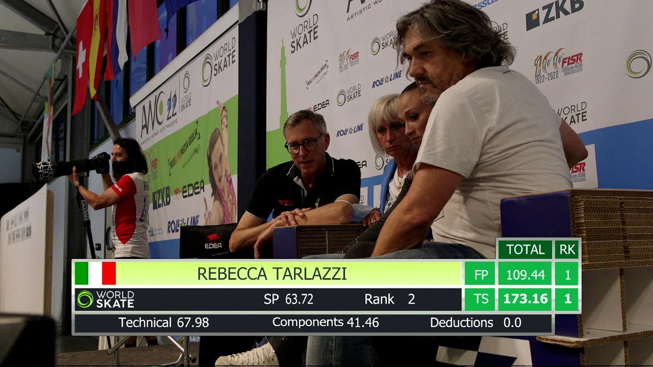 AWC22 - Rebecca Tarlazzi - Free: Long Program Senior (22.05.2022)