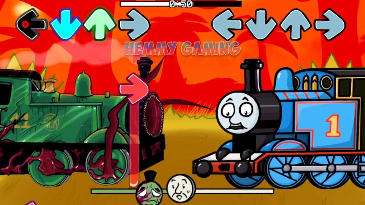 FNF Oliver Exe Choo Choo Charles vs Thomas Sings Chasing | The Railway Funkin'